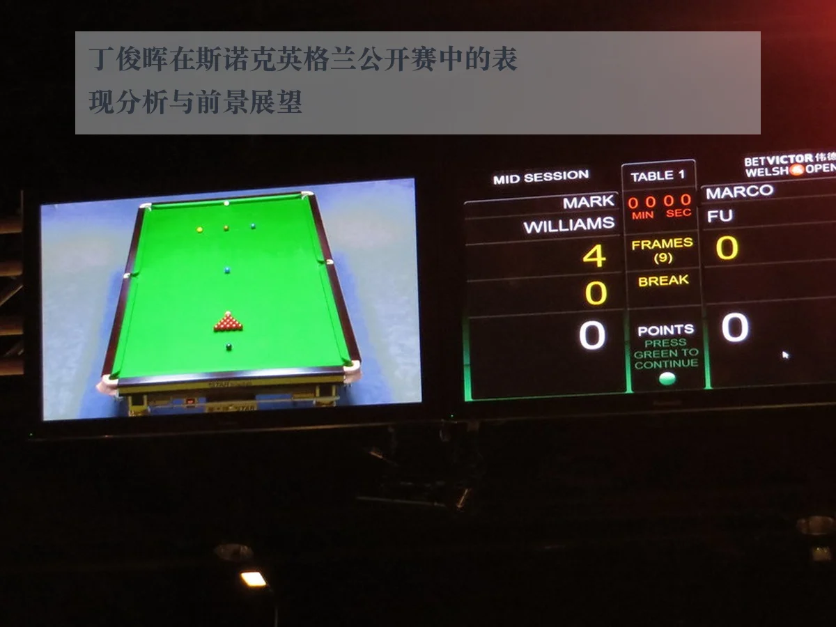 丁俊晖在斯诺克英格兰公开赛中的表现分析与前景展望